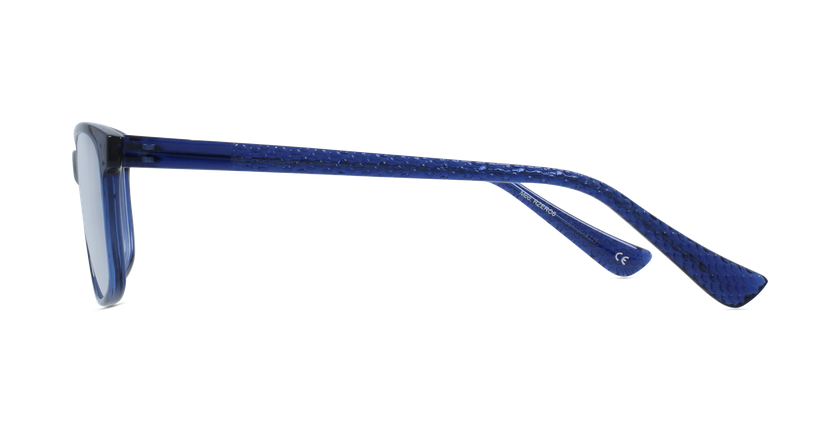 LUNETTES DE VUE femme RZERO6 bleu - Vue de côté