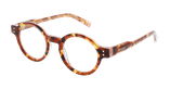 Lunettes de vue femme CARACTÈRES POÉTIQUE écaille/rouge - Vue de face