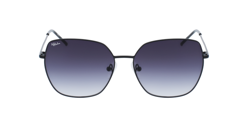 LUNETTES DE SOLEIL femme RIO noir - Vue de face