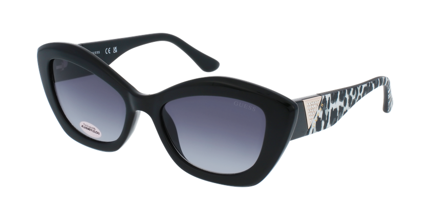 LUNETTES DE SOLEIL femme GU7868 noir - Vue de face