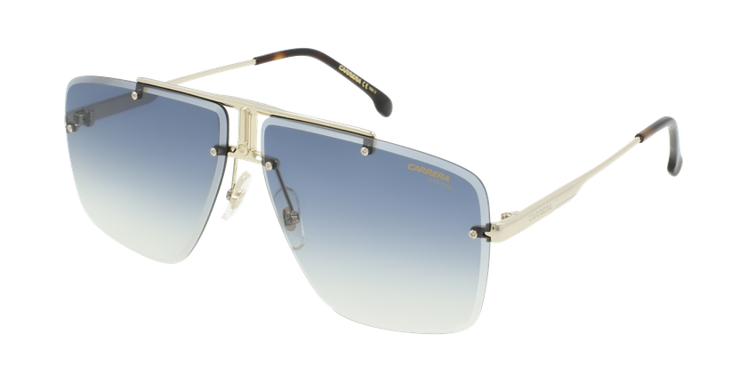 LUNETTES DE SOLEIL CARRERA 1016/S doré - vue de 3/4