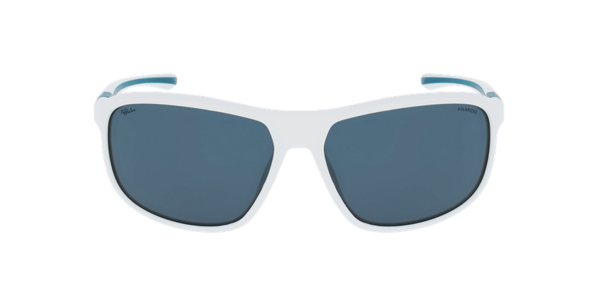 LUNETTES DE SOLEIL MITCH blanc/vert - Vue de face
