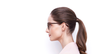 LUNETTES DE VUE femme MAGIC 29 rouge - Vue de côté