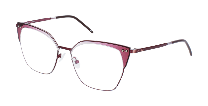 Lunettes de vue femme MAGIC 201 violet - Vue de face