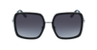 LUNETTES DE SOLEIL femme GU7602 noir - Vue de face