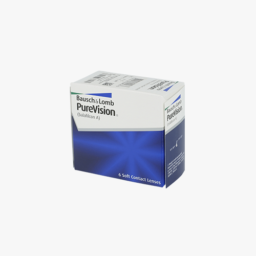 Lentilles de contact PureVision - Vue de face