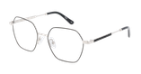 Lunettes de vue femme MAGIC 317 noir/argenté - Vue de face