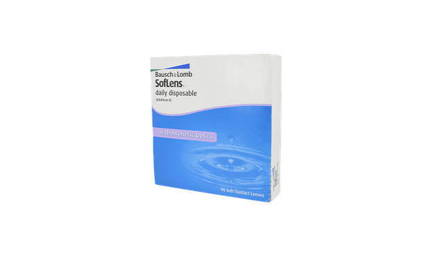 Lentilles de contact SofLens Daily Disposable 90L - Vue de face
