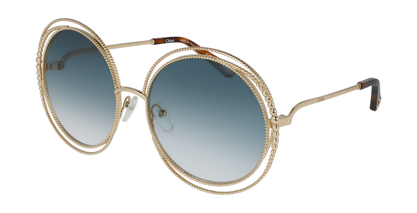 LUNETTES DE SOLEIL femme CE114SC doré - vue de 3/4