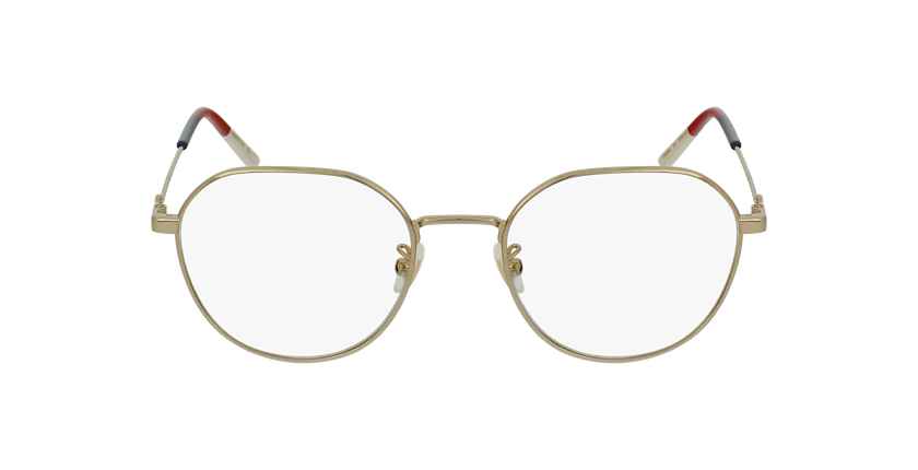 LUNETTES DE VUE femme GG0684O doré/doré - Vue de face