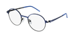 LUNETTES DE VUE femme VENUS bleu/noir - vue de 3/4