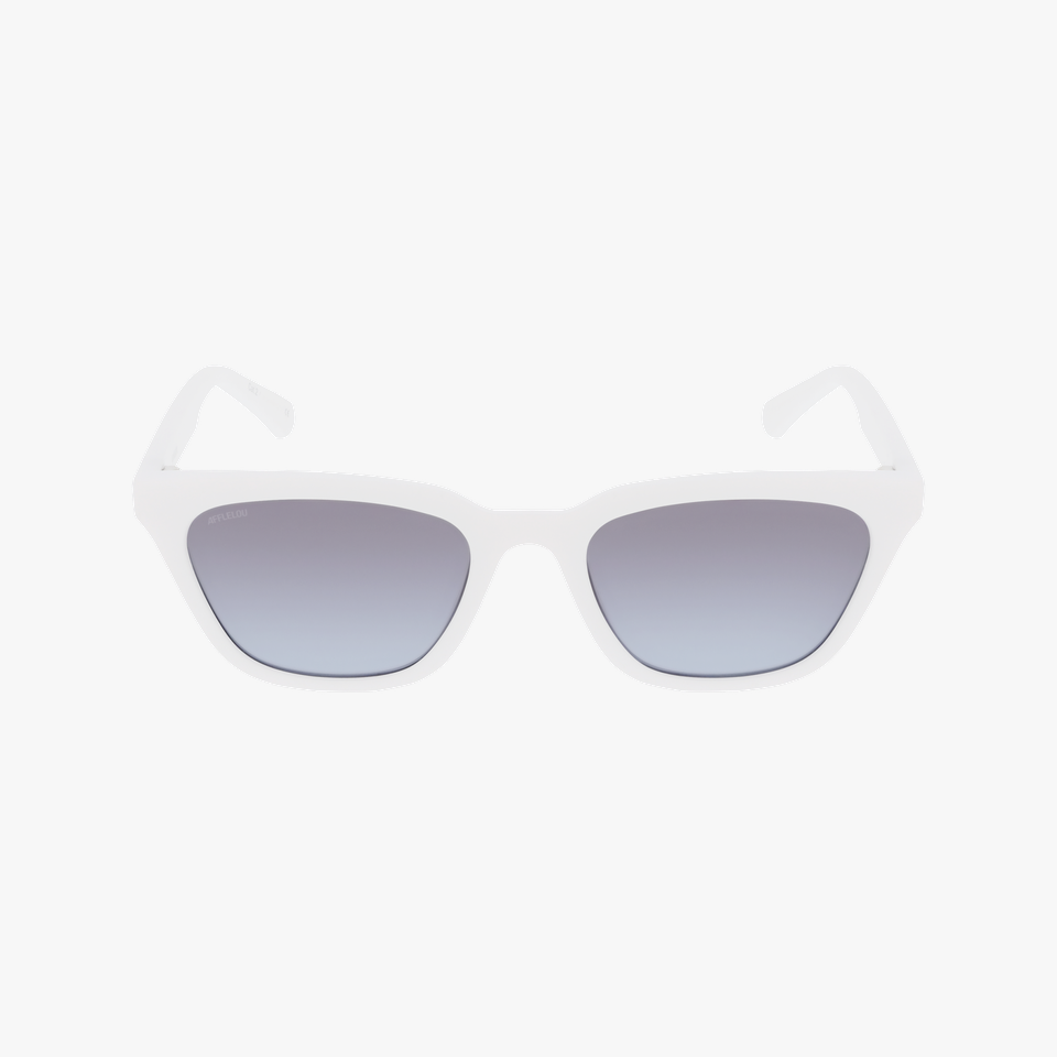 Lunettes de soleil femme MONICA blanc - Vue de face