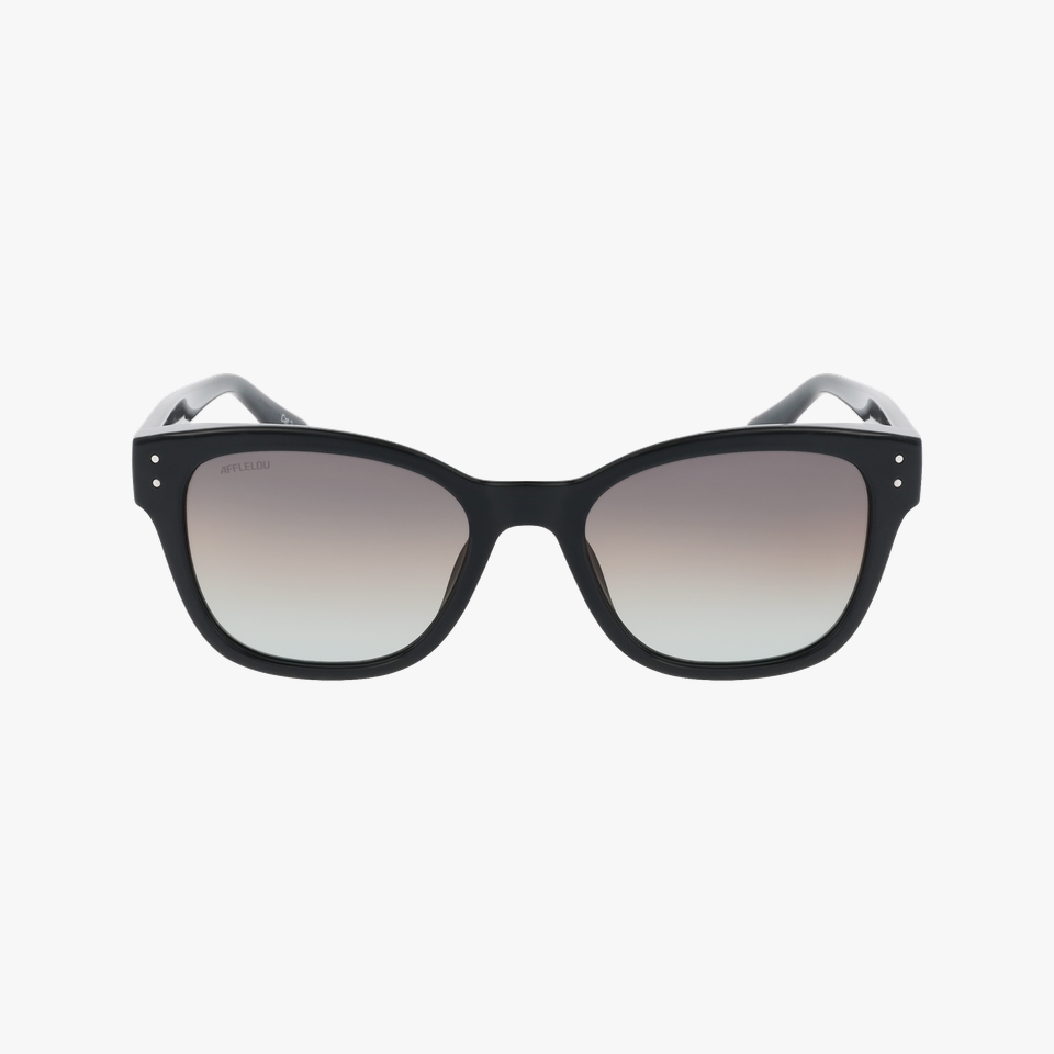 Lunettes de soleil femme BLANDINA noir - Vue de face