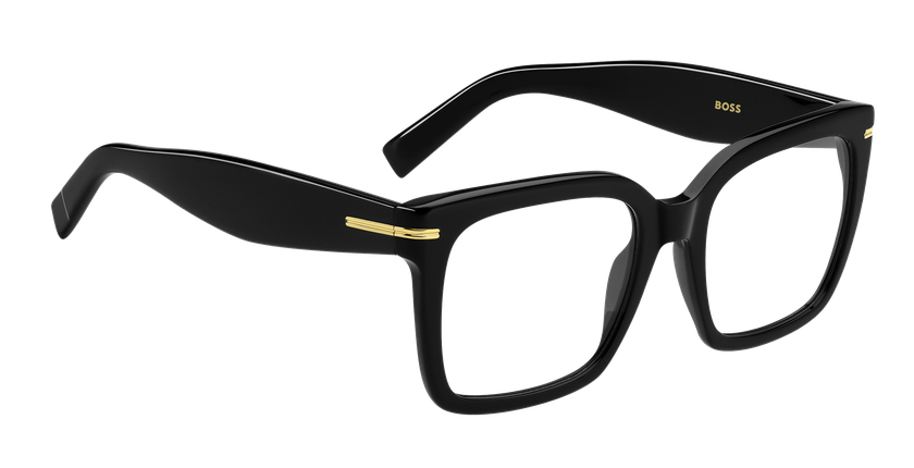 Lunettes de vue femme BOSS 1733 noir - Vue de face