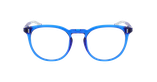 Lunettes de vue homme MAGIC366 bleu - Vue de face