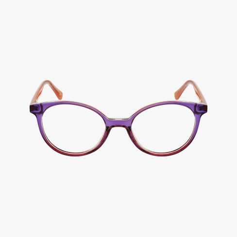 Lunettes de vue enfant RZERO25 violet/rose Vue de face