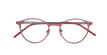 LUNETTES DE VUE femme OXYGEN rose/argenté - Vue de face