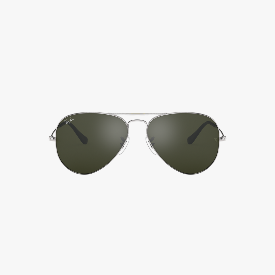 Lunettes de soleil AVIATOR L argenté - Vue de face