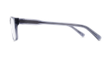 Lunettes de vue homme CARACTÈRES ALTRUISTE gris/bleu - Vue de face