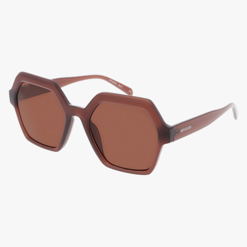 Lunettes de soleil femme DINA marron