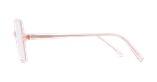 Lunettes de vue femme RZERO43 rose/dorée - Vue de face