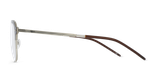 Lunettes de vue femme MAGIC 200 marron/dorée - Vue de face