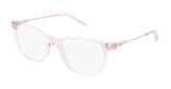 Lunettes de vue enfant MAGIC LUDIVINE rose/dorée - Vue de face