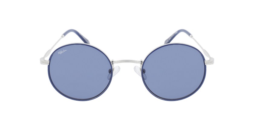 LUNETTES DE SOLEIL ADAL gris/bleu - Vue de face