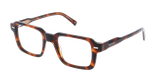 Lunettes de vue homme CARACTÈRES SPONTANE écaille - Vue de face