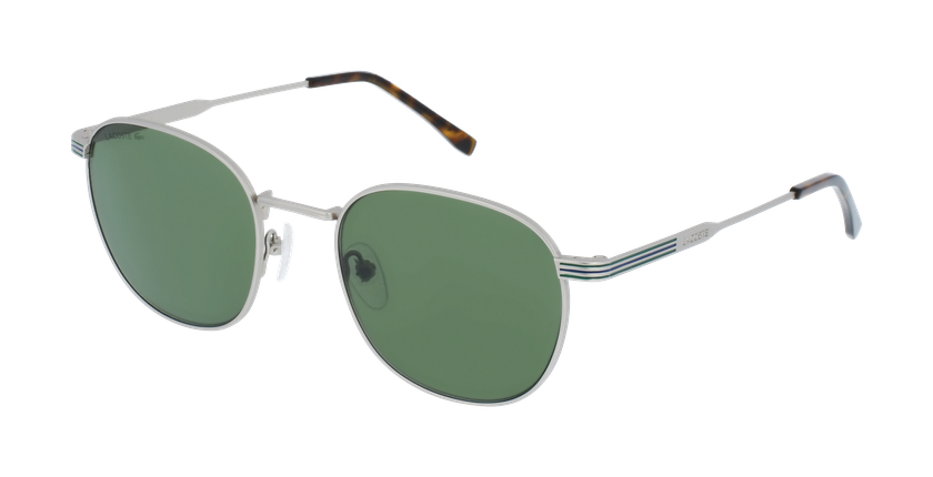 LUNETTES DE SOLEIL L251S argenté/vert - Vue de face
