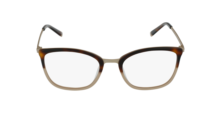 LUNETTES DE VUE femme BEETHOVEN écaille/beige - Vue de face