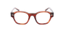 Lunettes de vue femme CARACTERES FIL D'OR AUTHENTIQUE écaille/dorée