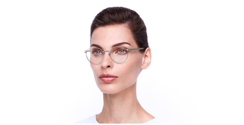 Lunettes de vue femme GU2868 beige - Vue de face