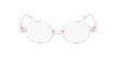 LUNETTES DE VUE enfant MAGIC BABY rose - Vue de face