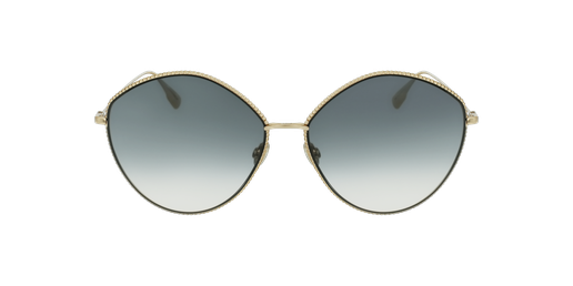 LUNETTES DE SOLEIL femme DIORSOCIETY4 doré/écailleVue de face