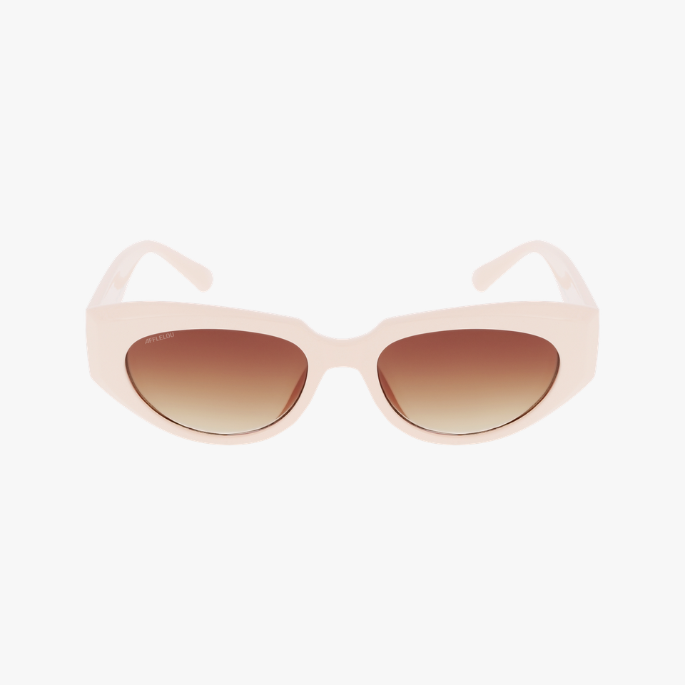 Lunettes de soleil femme PRIMA rose - Vue de face