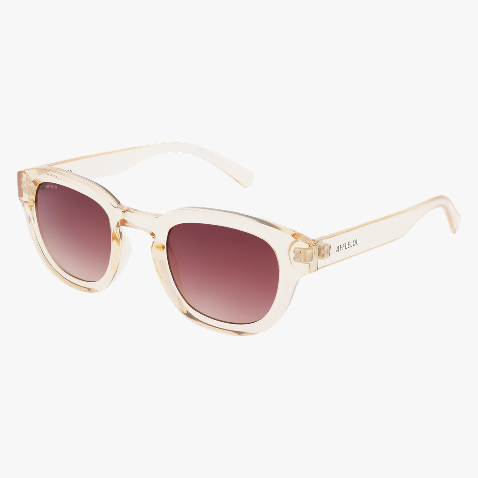 Lunettes de soleil ELDORADO marron - Vue de face