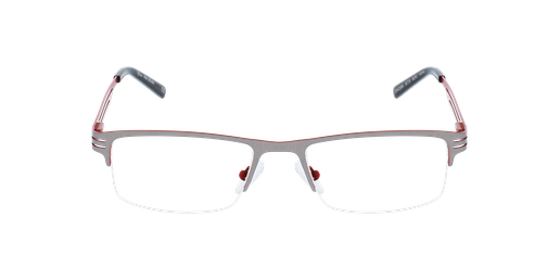 LUNETTES DE VUE homme SEVAN gris/rouge