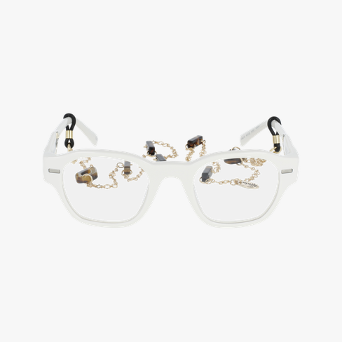 Lunettes de vue femme CARACTÈRES AUTHENTIQUE blanc