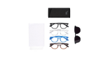 Lunettes de vue FORTY MAGIC COFFRET M2 +1.00 blanc - Vue de face