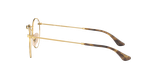 Lunettes de vue 0RX3447V dorée/écaille - Vue de face