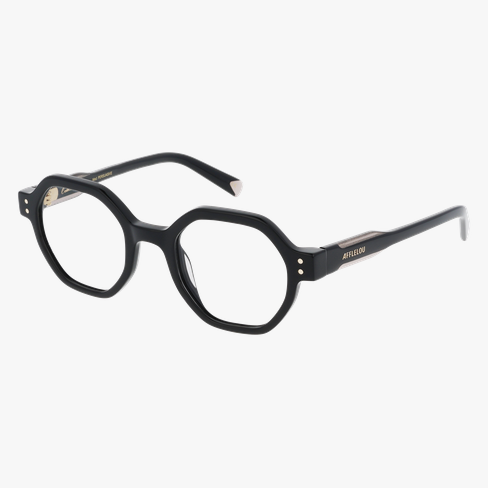 Lunettes de vue femme CARACTÈRES PERSUASIVE noir/dorée