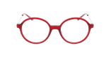 Lunettes de vue femme EMILY rouge - Vue de face