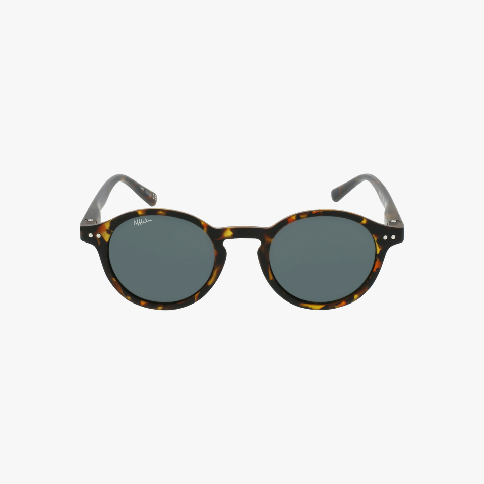 Lunettes de soleil enfant LIO écaille - Vue de face