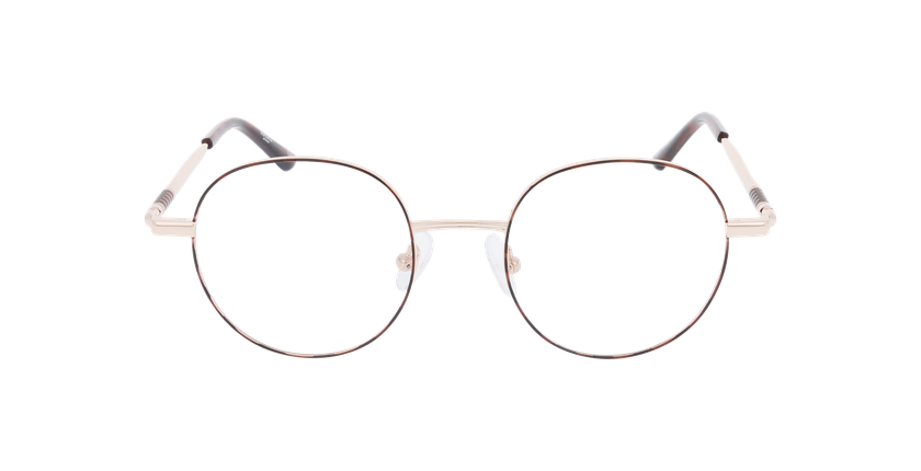Lunettes de vue homme MAGIC283 écaille/dorée - Vue de face