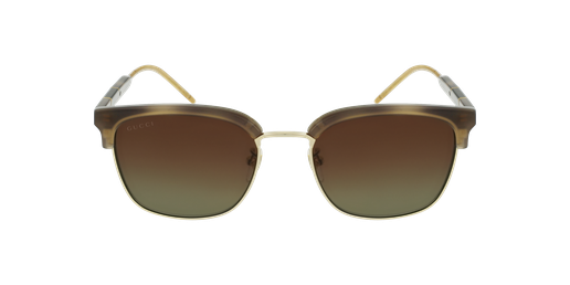 LUNETTES DE SOLEIL homme GG0846SK écaille Vue de face