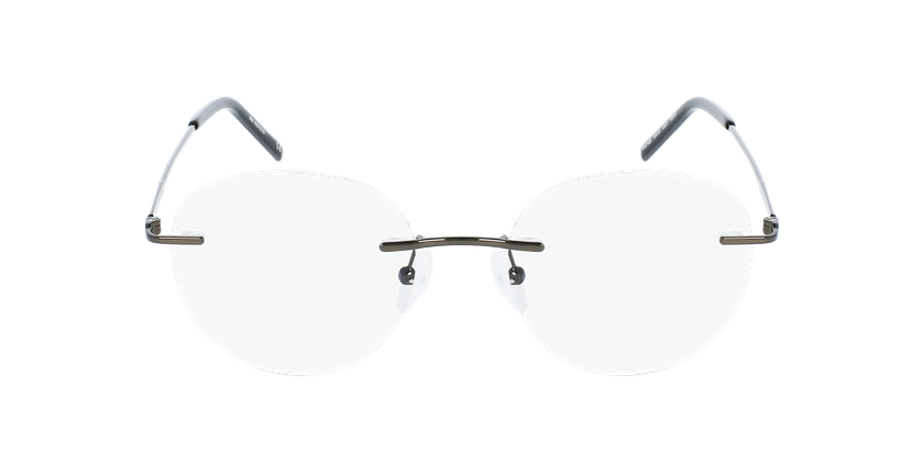 LUNETTES DE VUE homme IDEALE-22 noir/gris - Vue de face