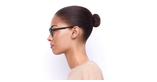 Lunettes de vue femme MAGIC203 vert - Vue de face