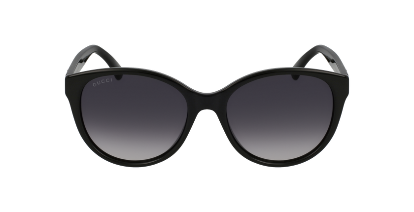 LUNETTES DE SOLEIL femme GG0631S noir - Vue de face