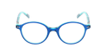 Lunettes de vue enfant 2 bleu - Vue de face